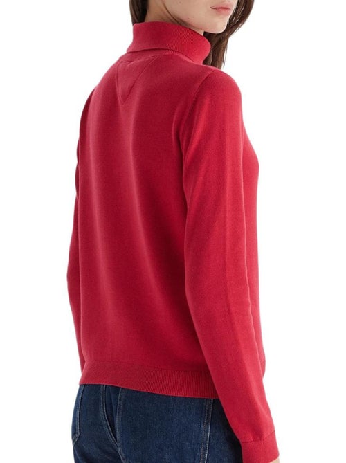 Camisola vermelha tommy hilfiger tjw essential para mulher - Kiabi Camisola vermelha tommy hilfiger tjw essential para mulher - Kiabi