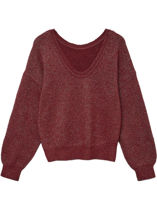 Camisola Vermelha Vero Moda Mellie para Mulher - Kiabi