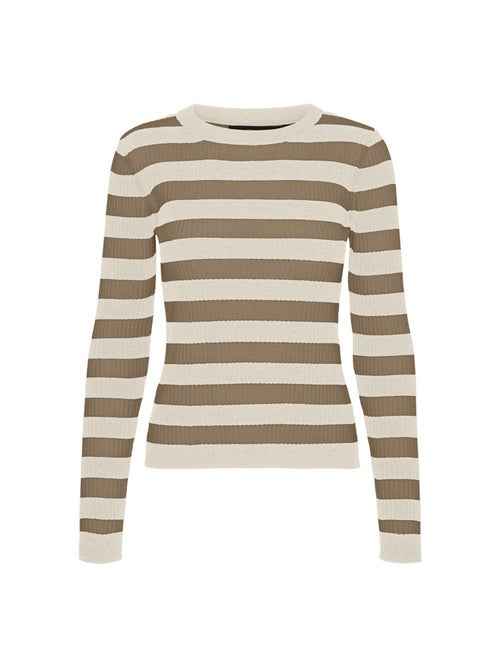 Camisola Vero Moda Chili Bege/Taupe para Mulher - Kiabi