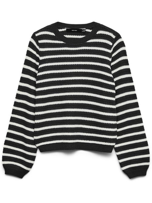 Camisola Vero Moda Gorgeous para Mulher em Preto e Branco - Kiabi