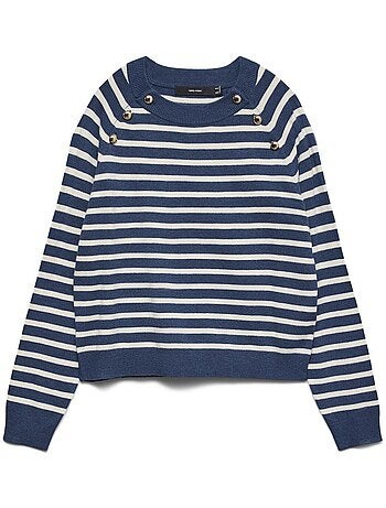 Camisola Cinzenta Vero Moda Happy para Mulher
