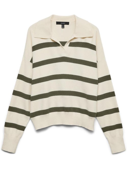 Camisola Vero Moda Maria Bege/Caqui para Mulher - Kiabi