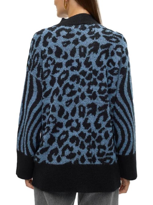 Camisola Vero Moda Mars para Mulher em Preto e Azul - Kiabi Camisola Vero Moda Mars para Mulher em Preto e Azul - Kiabi