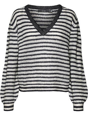 Camisola vero moda mearth para mulher em preto/cru