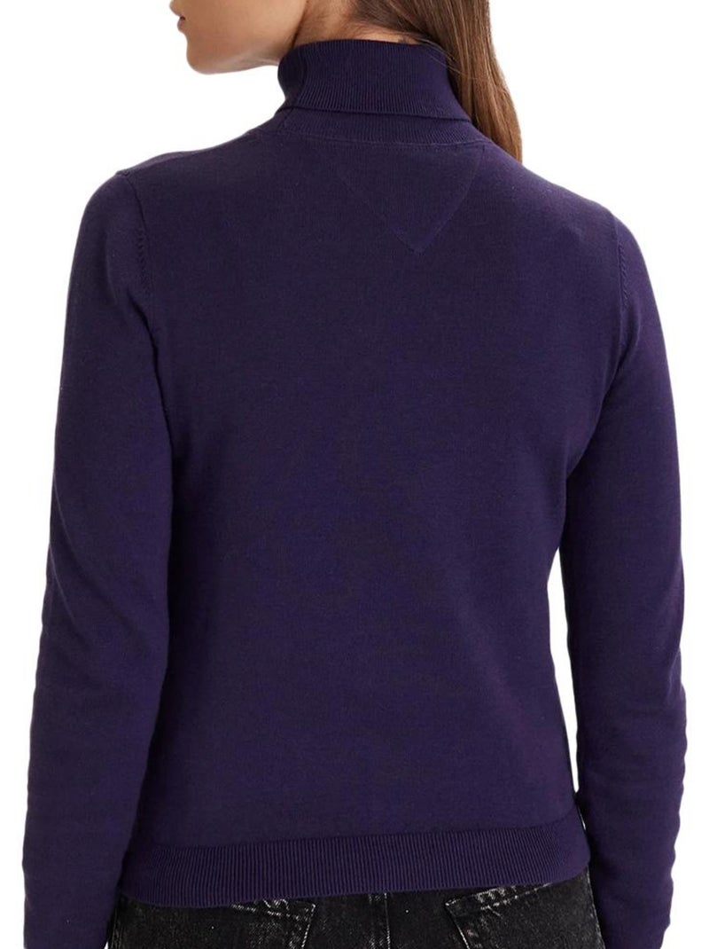 Camisola Violeta Essencial Tommy Hilfiger para Mulher Roxo - Kiabi