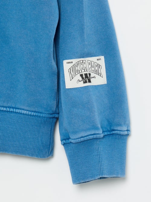 Camisolas estampadas em French Terry - Kiabi