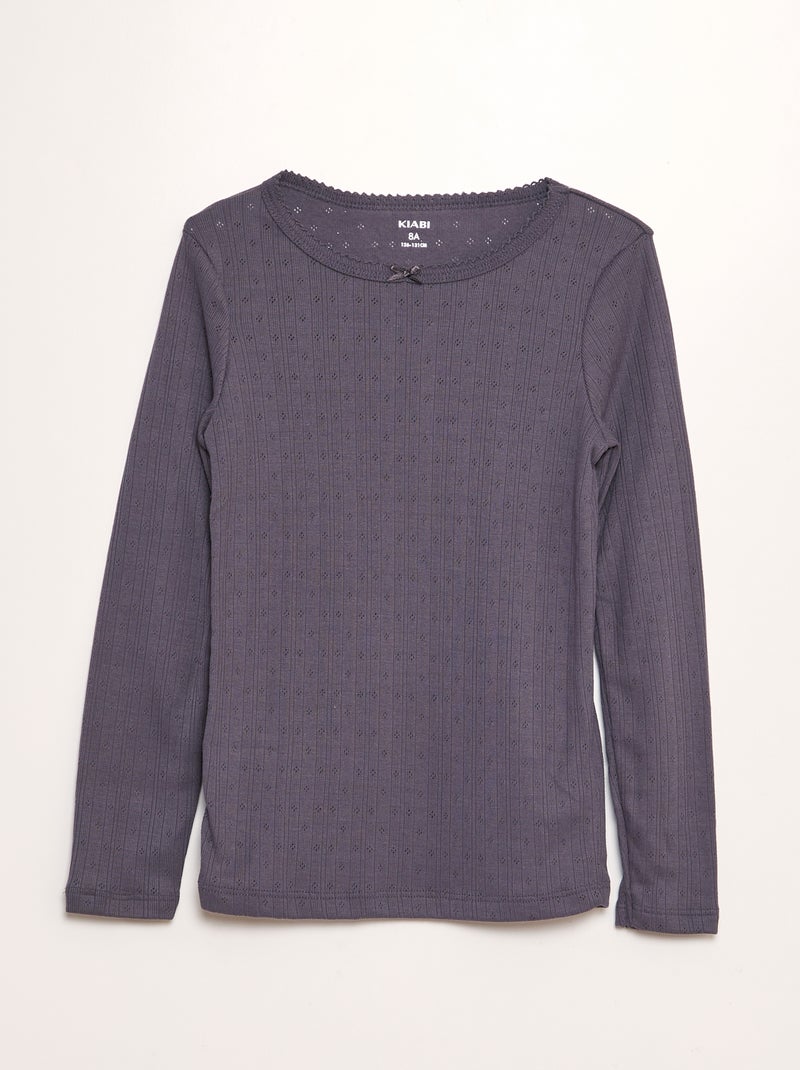 Camisolas interiores termorreguladoras  - lote de 2 BRANCO - Kiabi