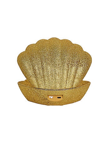 Candeeiro de concha iluminado com efeito brilhante