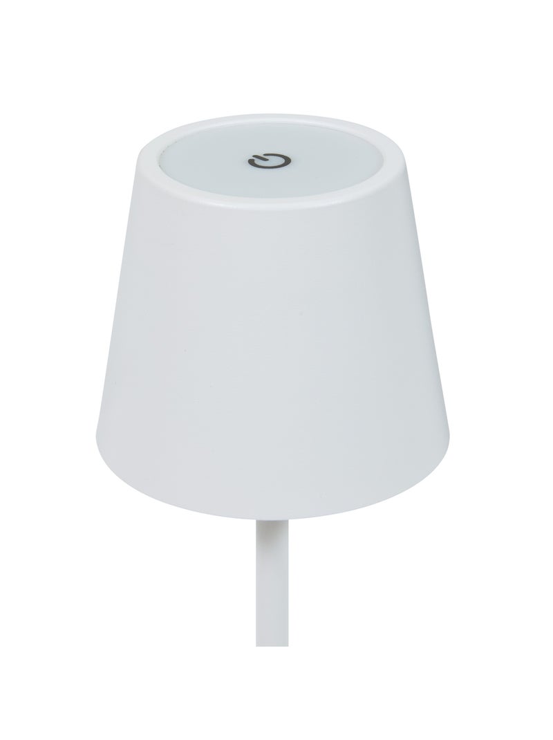 Candeeiro de mesa led recarregável para exterior Branco - Kiabi