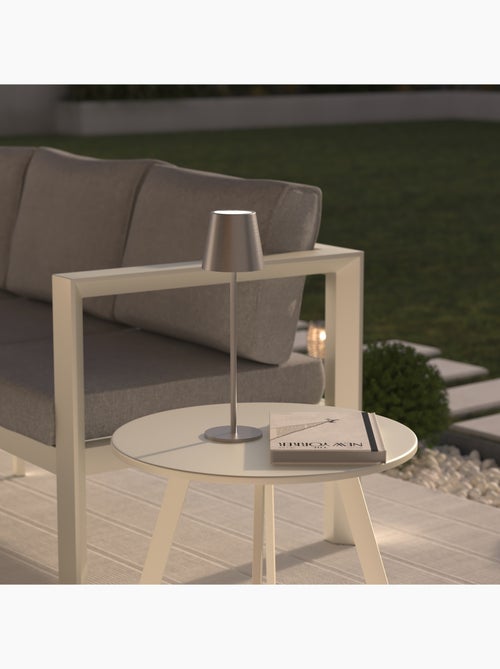 Candeeiro de mesa led recarregável para exterior - Kiabi Candeeiro de mesa led recarregável para exterior - Kiabi