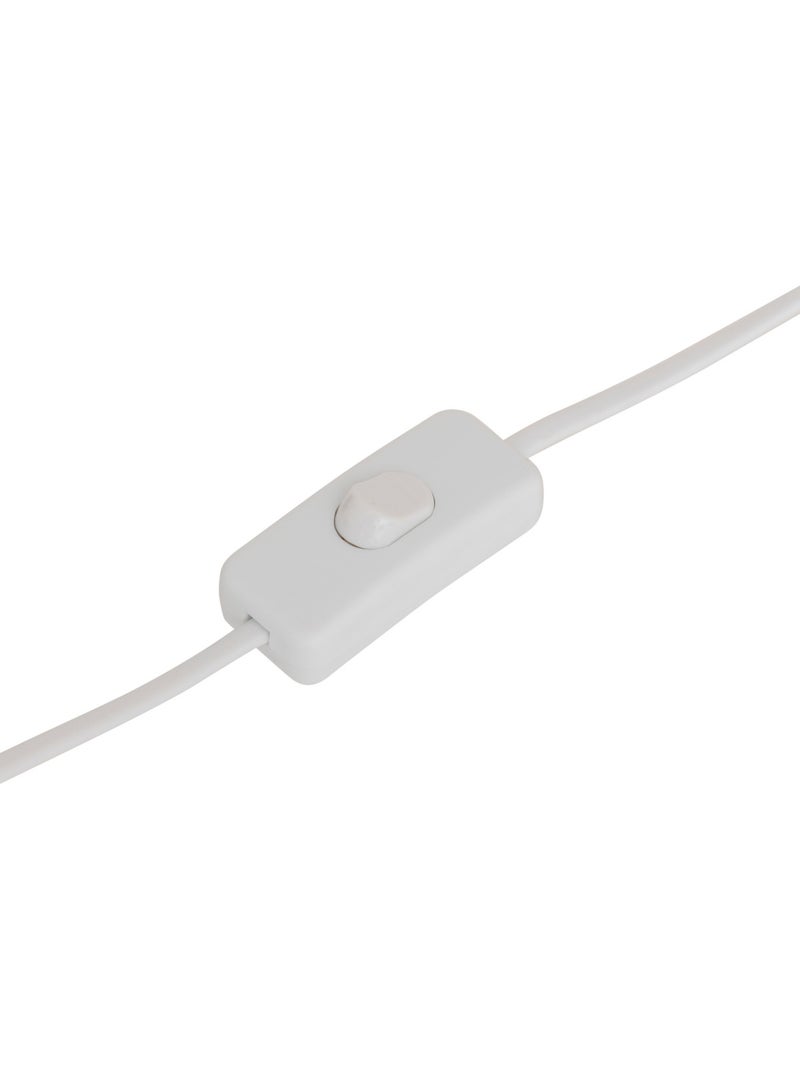 Candeeiro de metal em forma de cogumelo Bege - Kiabi