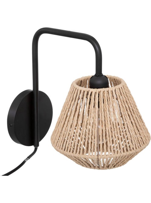 Candeeiro de parede em corda - Kiabi