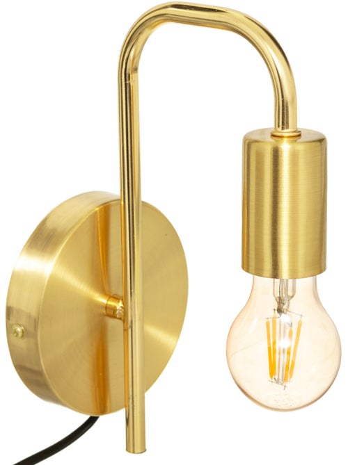 Candeeiro de parede moderno em metal - Kiabi