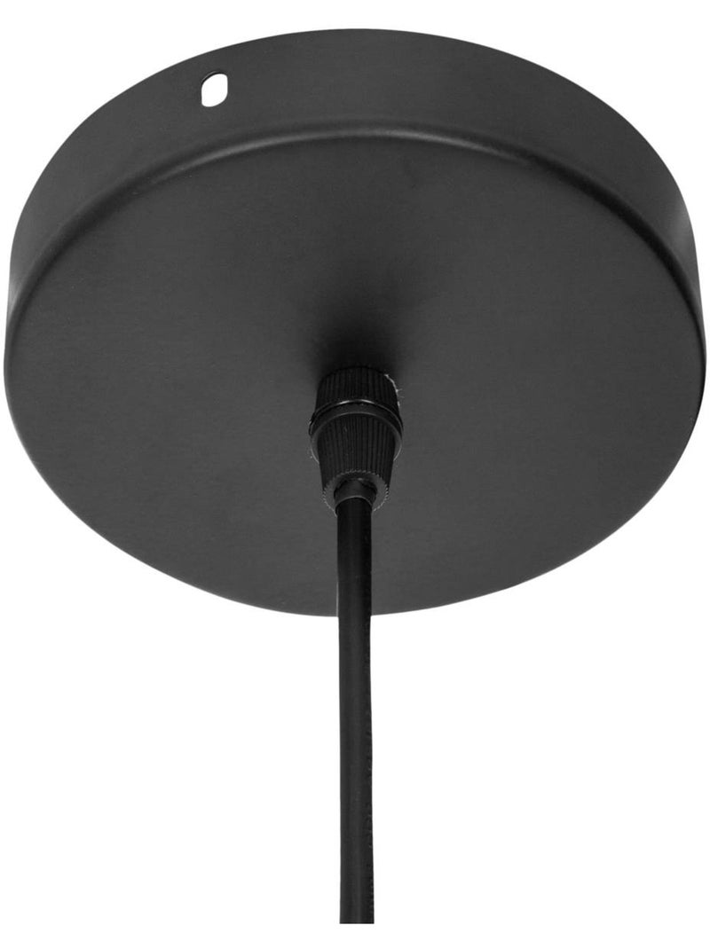 Candeeiro de suspensão moderno em metal Preto - Kiabi