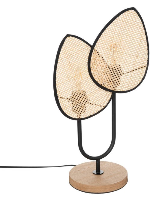Candeeiro em forma de folhas, em rattan - Kiabi Candeeiro em forma de folhas, em rattan - Kiabi