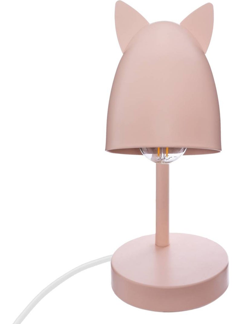 Candeeiro infantil com orelhas de gato Rosa - Kiabi