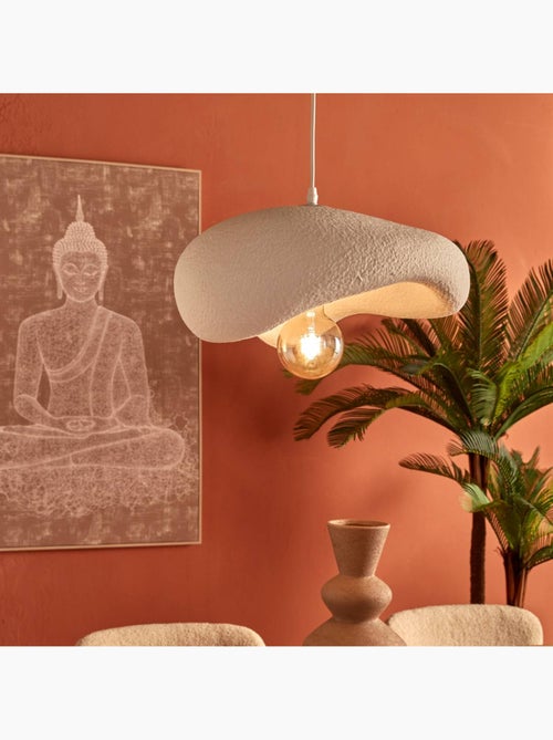 Candeeiro suspenso com design orgânico - Kiabi