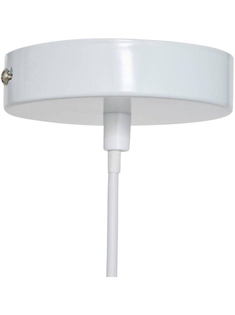 Candeeiro suspenso com design orgânico Branco - Kiabi