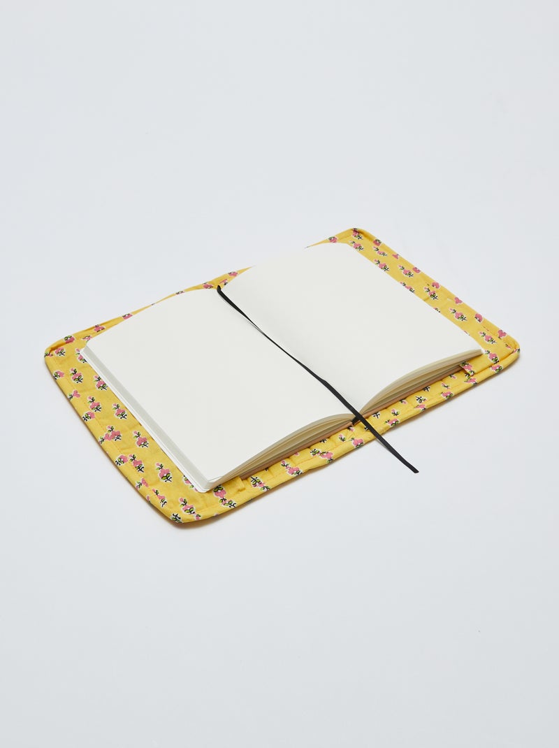Capa acolchoada para caderno - Kiabi Home AMARELO - Kiabi