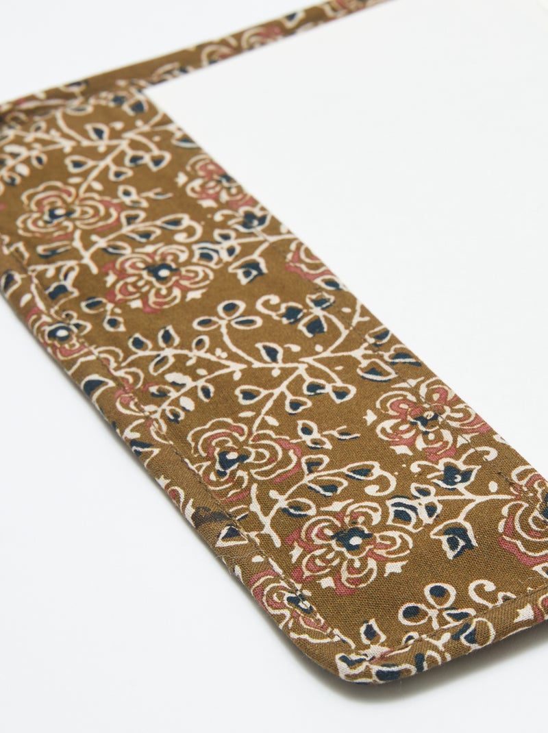 Capa acolchoada para caderno - Kiabi Home CAQUI - Kiabi