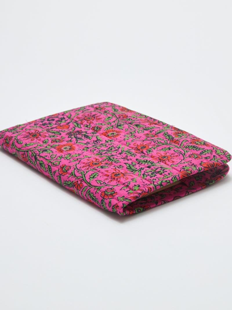 Capa acolchoada para caderno - Kiabi Home ROSA - Kiabi