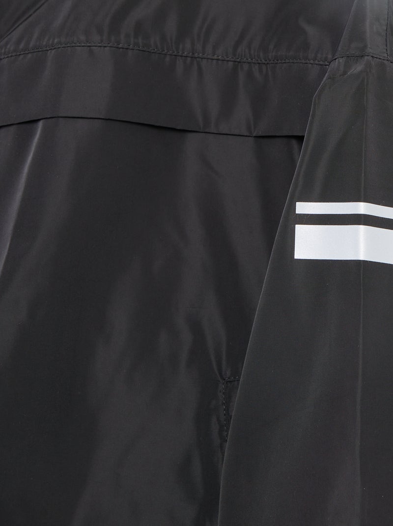 Capa da chuva Preto - Kiabi