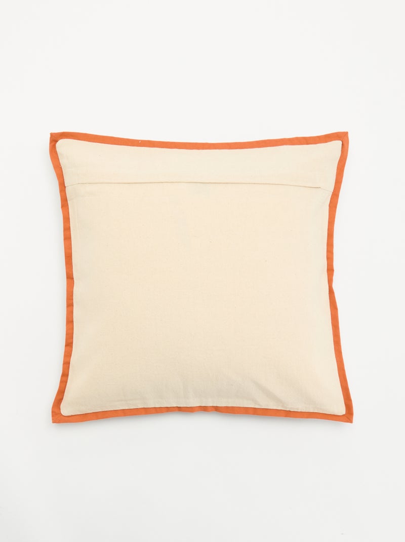 Capa de almofada - KIABI Home Laranja - Kiabi