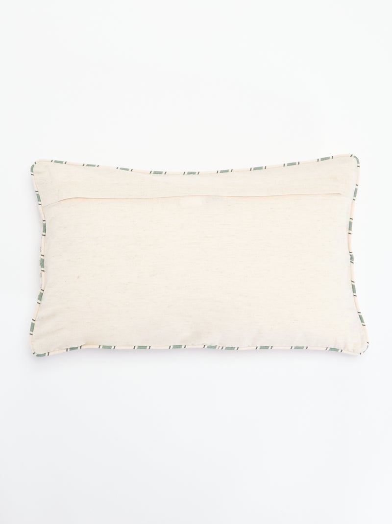 Capa de almofada (30 x 50 cm) - Kiabi Home Verde - Kiabi