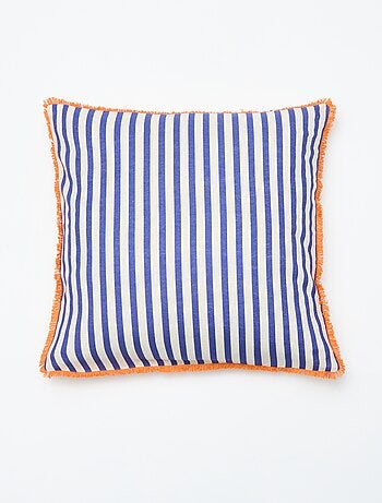 Capa de almofada às riscas - Kiabi Home