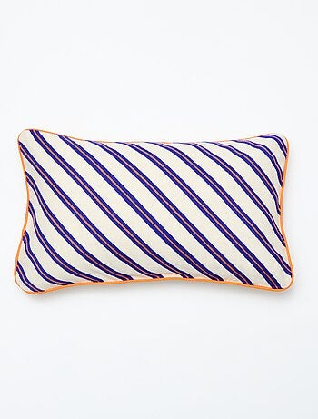 Capa de almofada às riscas (30x50 cm) - Kiabi Home