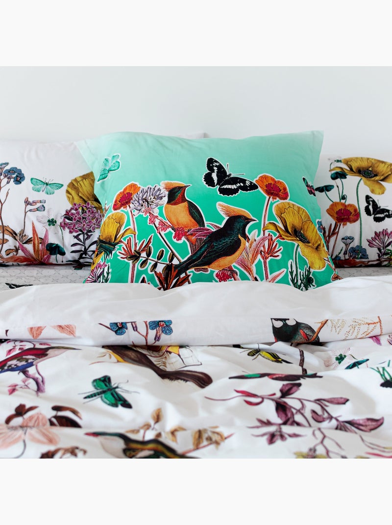 Capa de almofada Birds of paradise "Happyfriday" Multicolorido - Kiabi