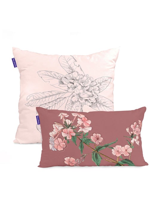 Capa de almofada Blooming "Happyfriday" - Kiabi
