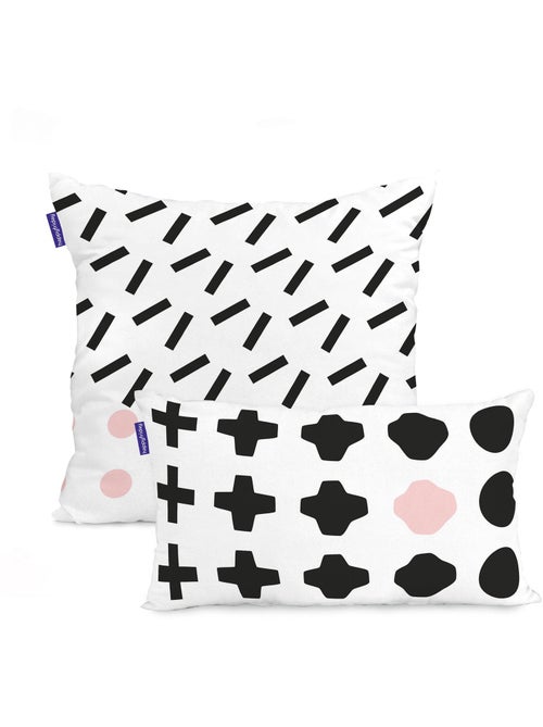 Capa de almofada Blush "Happyfriday" - Kiabi