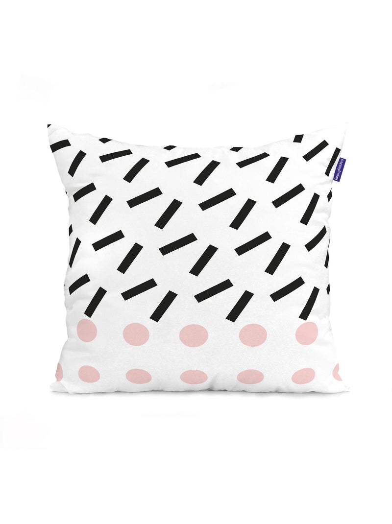 Capa de almofada Blush "Happyfriday" Multicolorido - Kiabi