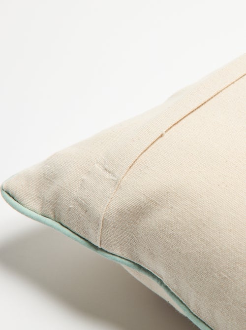 Capa de almofada bordada - Kiabi