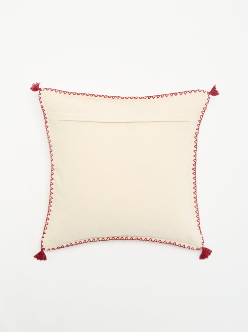 Capa de almofada bordada para o Natal - KIABI Home - Kiabi Capa de almofada bordada para o Natal - KIABI Home - Kiabi