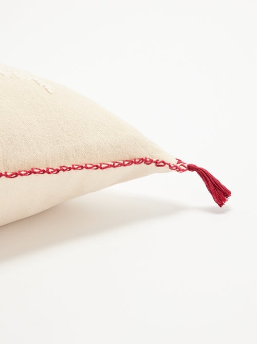 Capa de almofada bordada para o Natal - KIABI Home - Kiabi Capa de almofada bordada para o Natal - KIABI Home - Kiabi