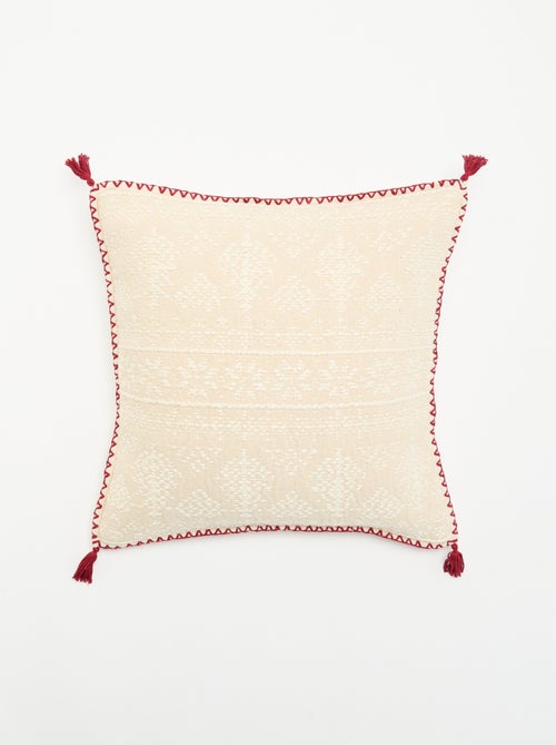 Capa de almofada bordada para o Natal - KIABI Home - Kiabi Capa de almofada bordada para o Natal - KIABI Home - Kiabi