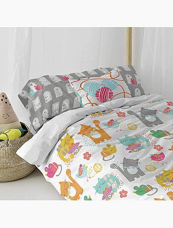 Capa de almofada Cat & mouse "Happyfriday