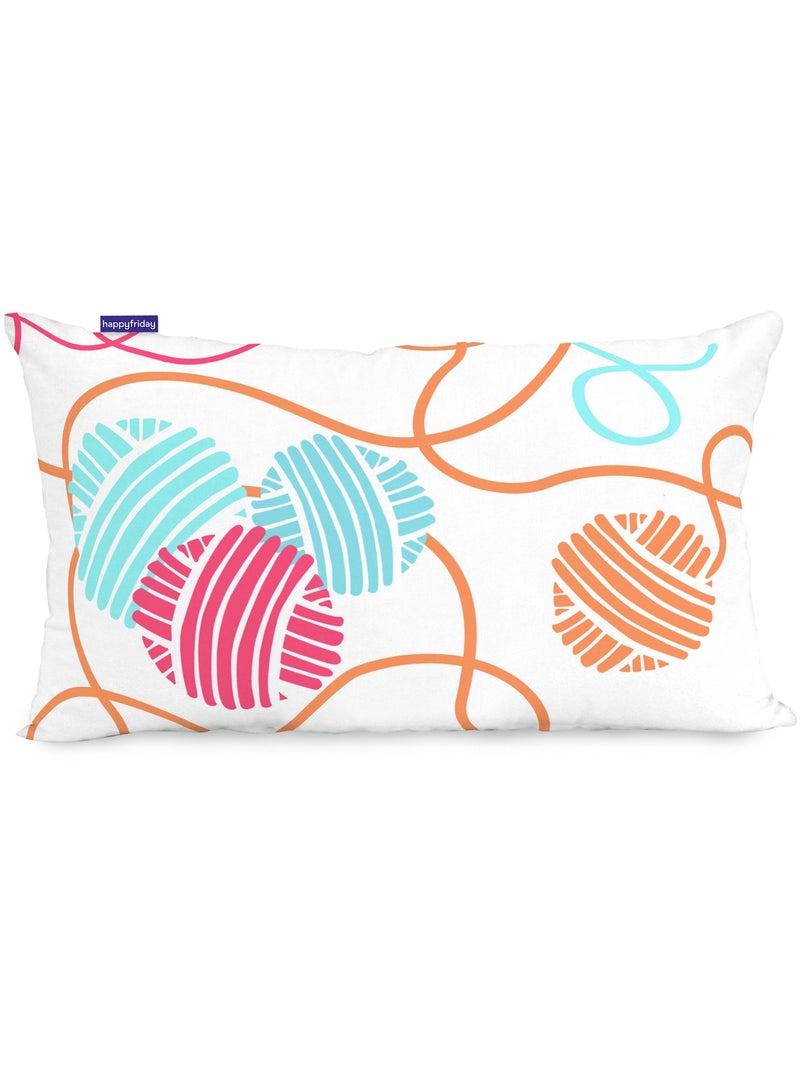 Capa de almofada Cat & mouse "Happyfriday" Multicolorido - Kiabi