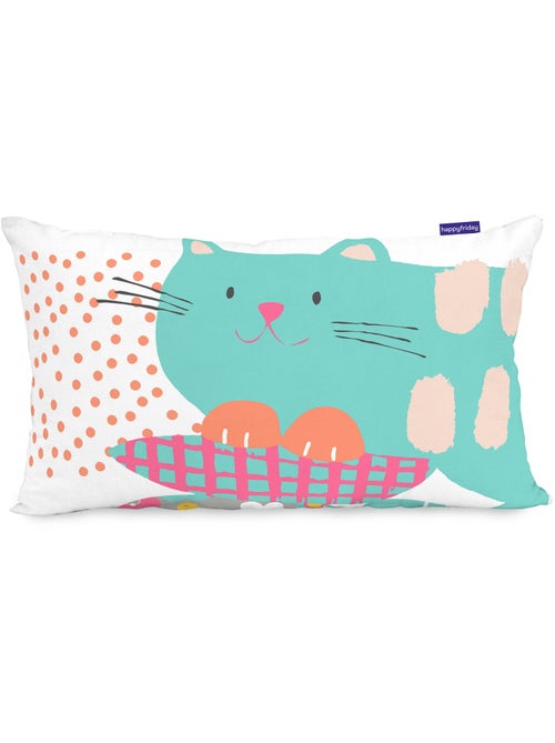 Capa de almofada Cat & mouse "Happyfriday" - Kiabi