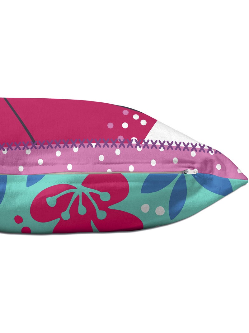 Capa de almofada Cherry blossom "Happyfriday" Multicolorido - Kiabi