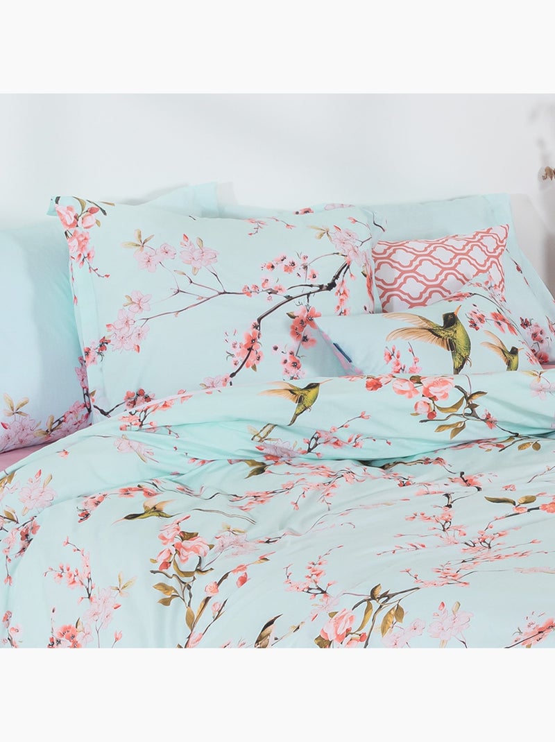Capa de almofada Chinoiserie "Happyfriday" Multicolorido - Kiabi