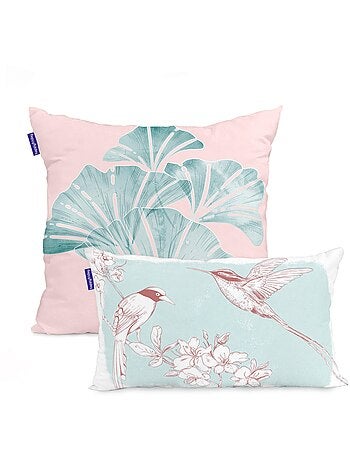 Capa de almofada Chinoiserie rose "Happyfriday