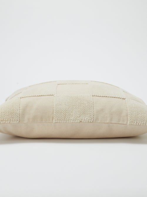 Capa de almofada com motivo xadrez  - Kiabi Home - Kiabi