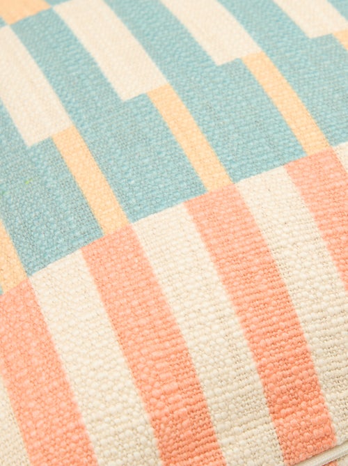 Capa de almofada com padrões geométricos - Kiabi