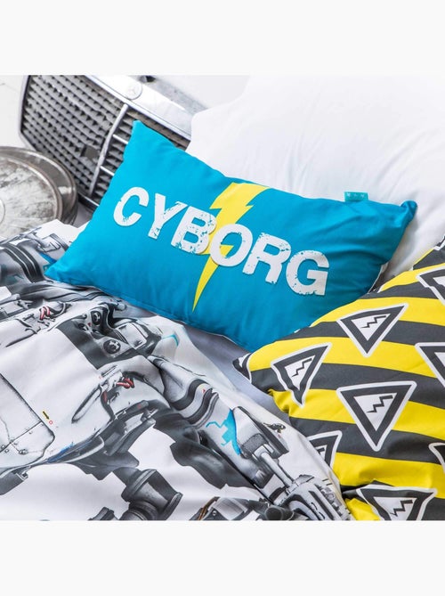 Capa de almofada Cyborg "Happyfriday" - Kiabi