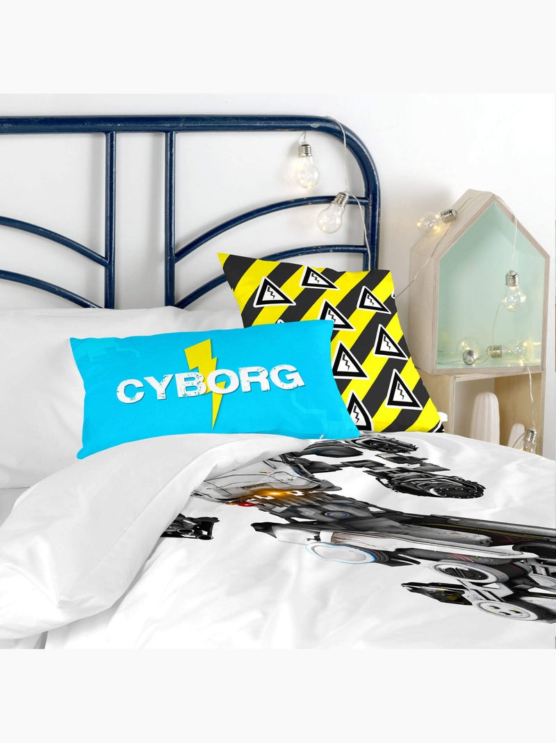 Capa de almofada Cyborg "Happyfriday" Multicolorido - Kiabi