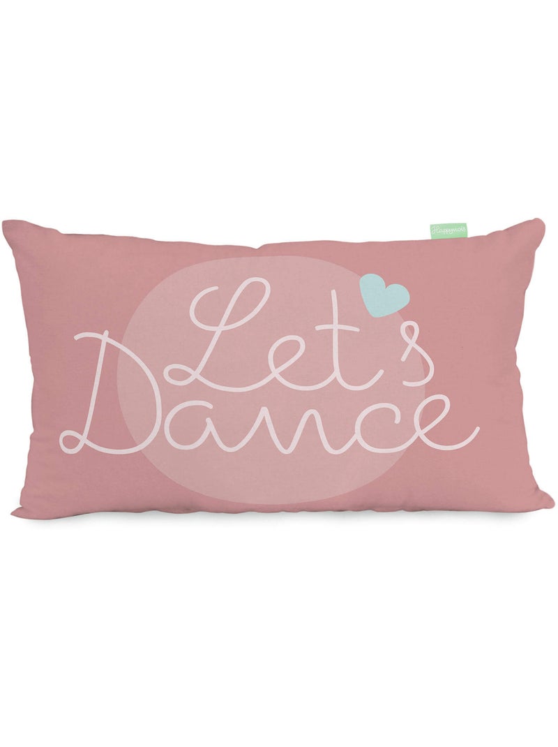 Capa de almofada Dancing "Happyfriday" Multicolorido - Kiabi