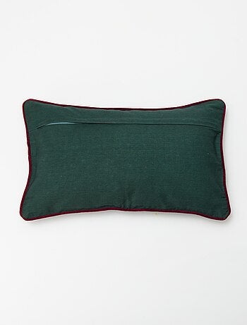 Capa de almofada de Natal em algodão 30 x 50 cm